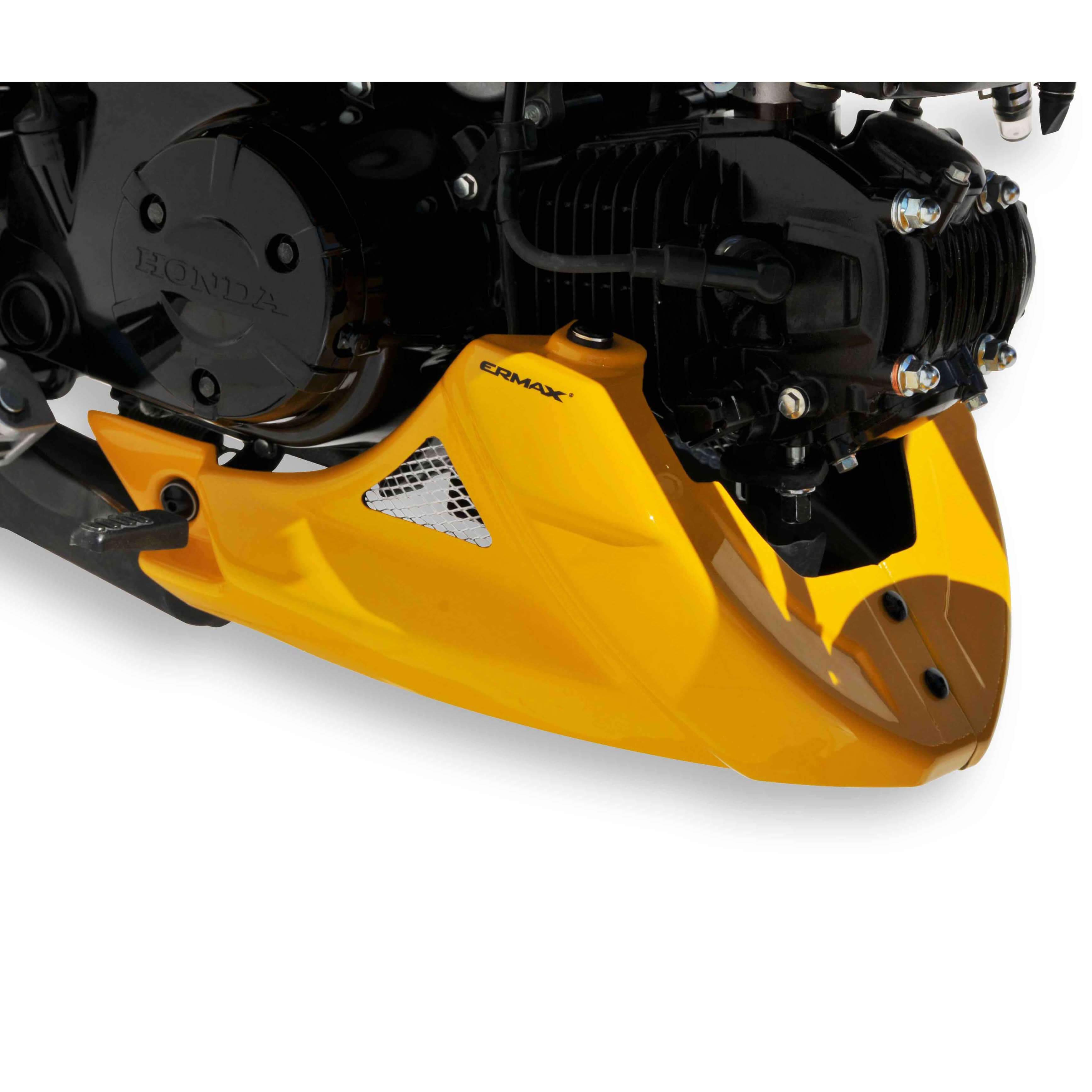 Ermax Belly Pan | Light Metallic Yellow (Pearl Queen Bee Yellow) | Honda MSX 125 2013>2016 -  Shop name