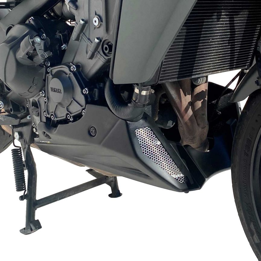 Ermax Belly Pan | Matte Black | Yamaha Tracer 9 GT 2021>Current-E8902Y98-BL-Belly Pans-Pyramid Motorcycle Accessories