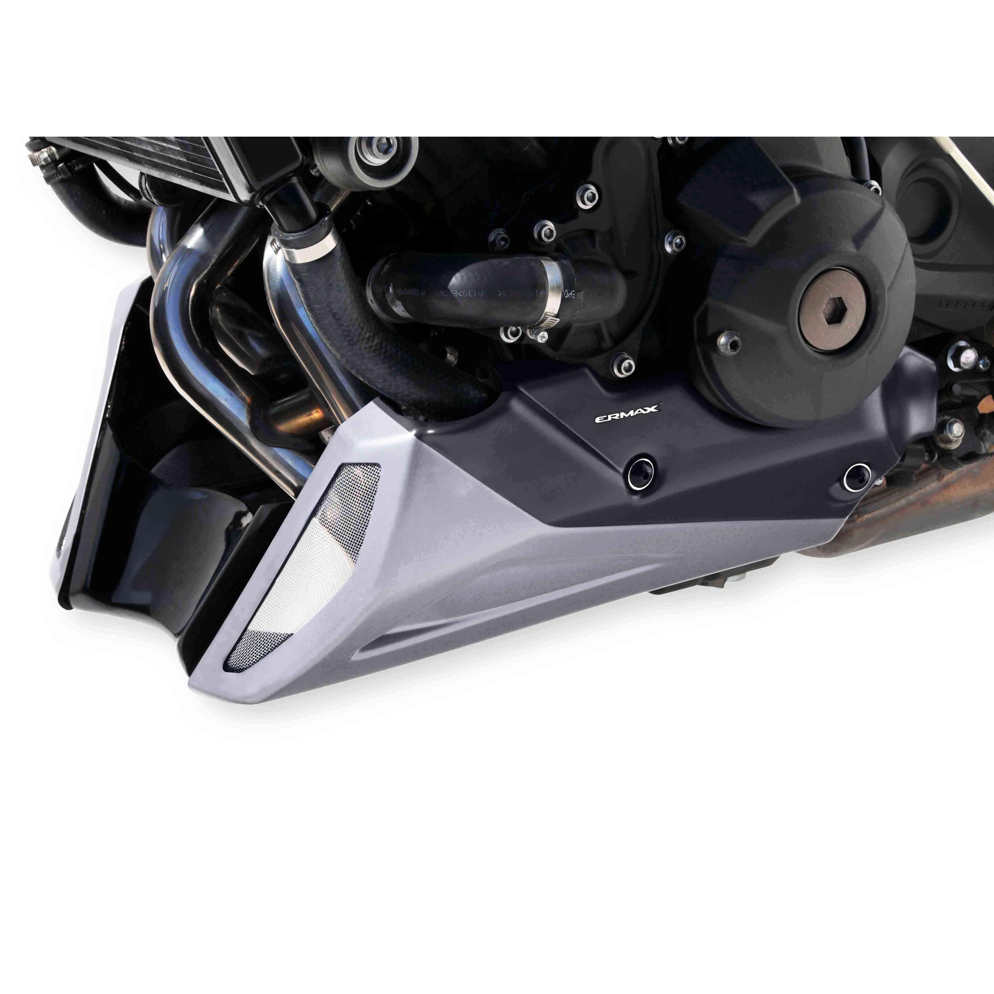 Ermax Belly Pan | Matte Grey/Matte Black | Yamaha Tracer 900 2015>2015-E890298A25-Belly Pans-Pyramid Motorcycle Accessories