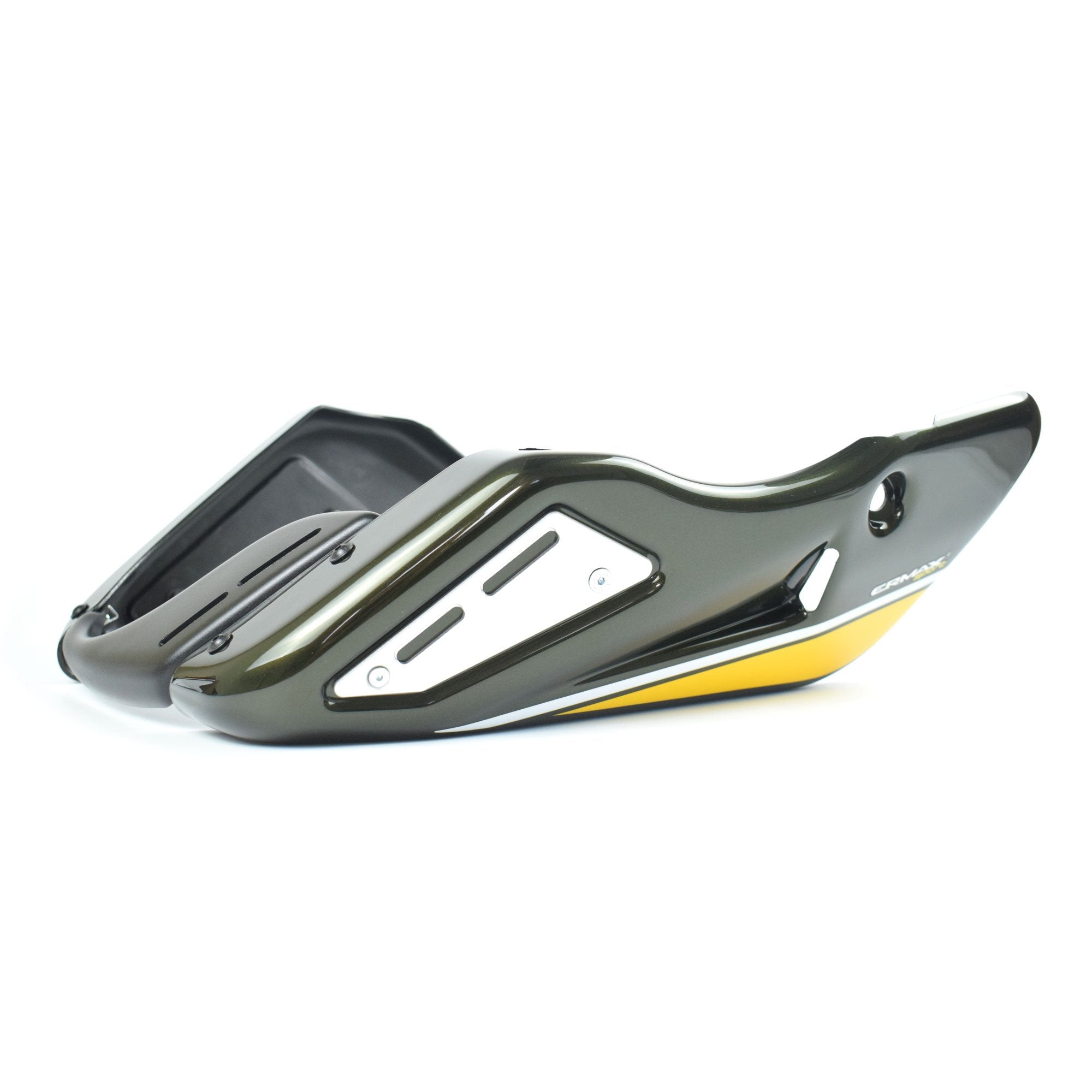 Ermax Belly Pan | Met Green (Candytone Green/Yellow/Black) | Kawasaki Z 900 RS 2017>Current-E8903S68-CG-Belly Pans-Pyramid Motorcycle Accessories