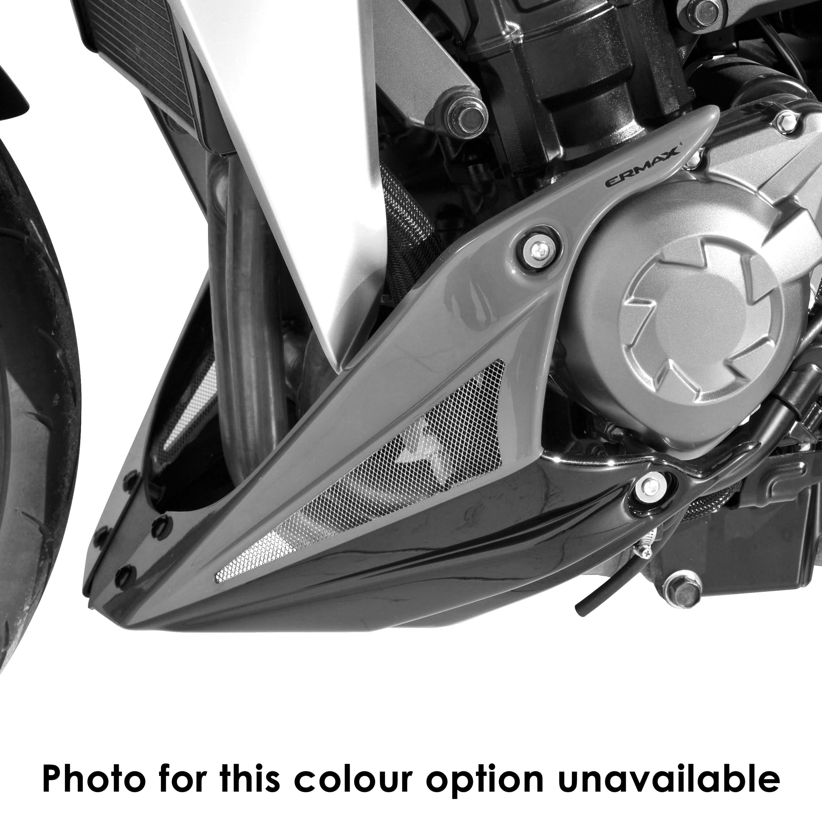 Ermax Belly Pan | Metallic Black Grey Glake (Spark Black) | Kawasaki Z 1000 2010>2013-E890367077-Belly Pans-Pyramid Motorcycle Accessories