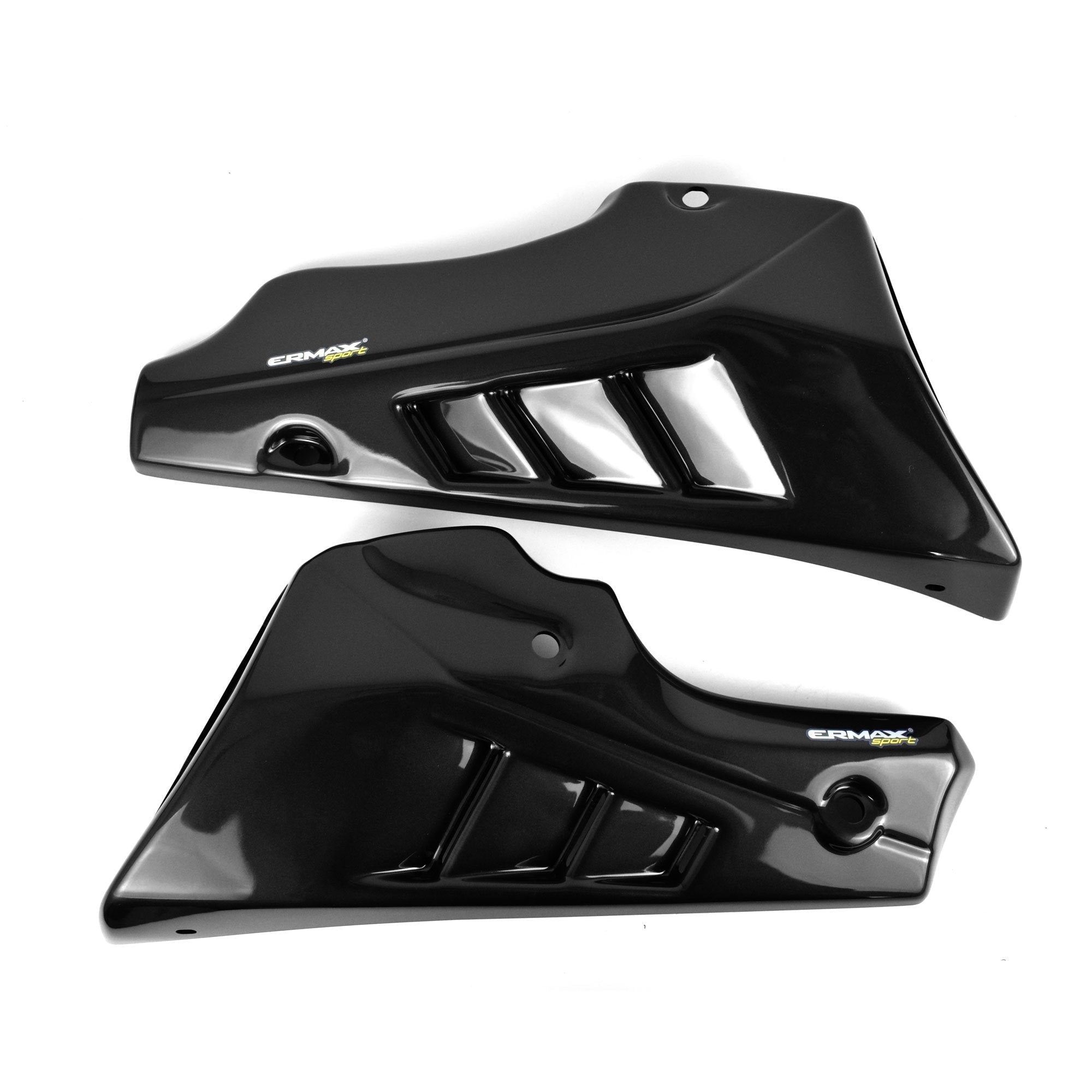 Ermax Belly Pan | Metallic Black (Midnight Black) | Yamaha MT-10 2016>2021-E890218132-Belly Pans-Pyramid Motorcycle Accessories