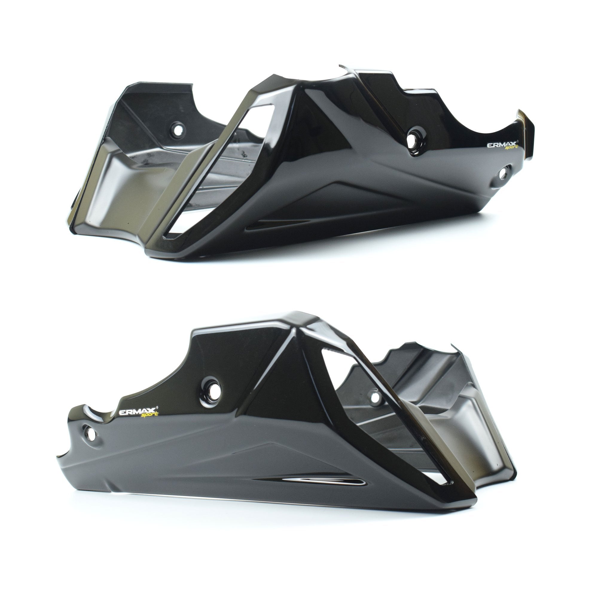 Ermax Belly Pan | Metallic Black (Midnight Black) | Yamaha Tracer 900 GT 2018>2020-E8902Y85-18-Belly Pans-Pyramid Motorcycle Accessories