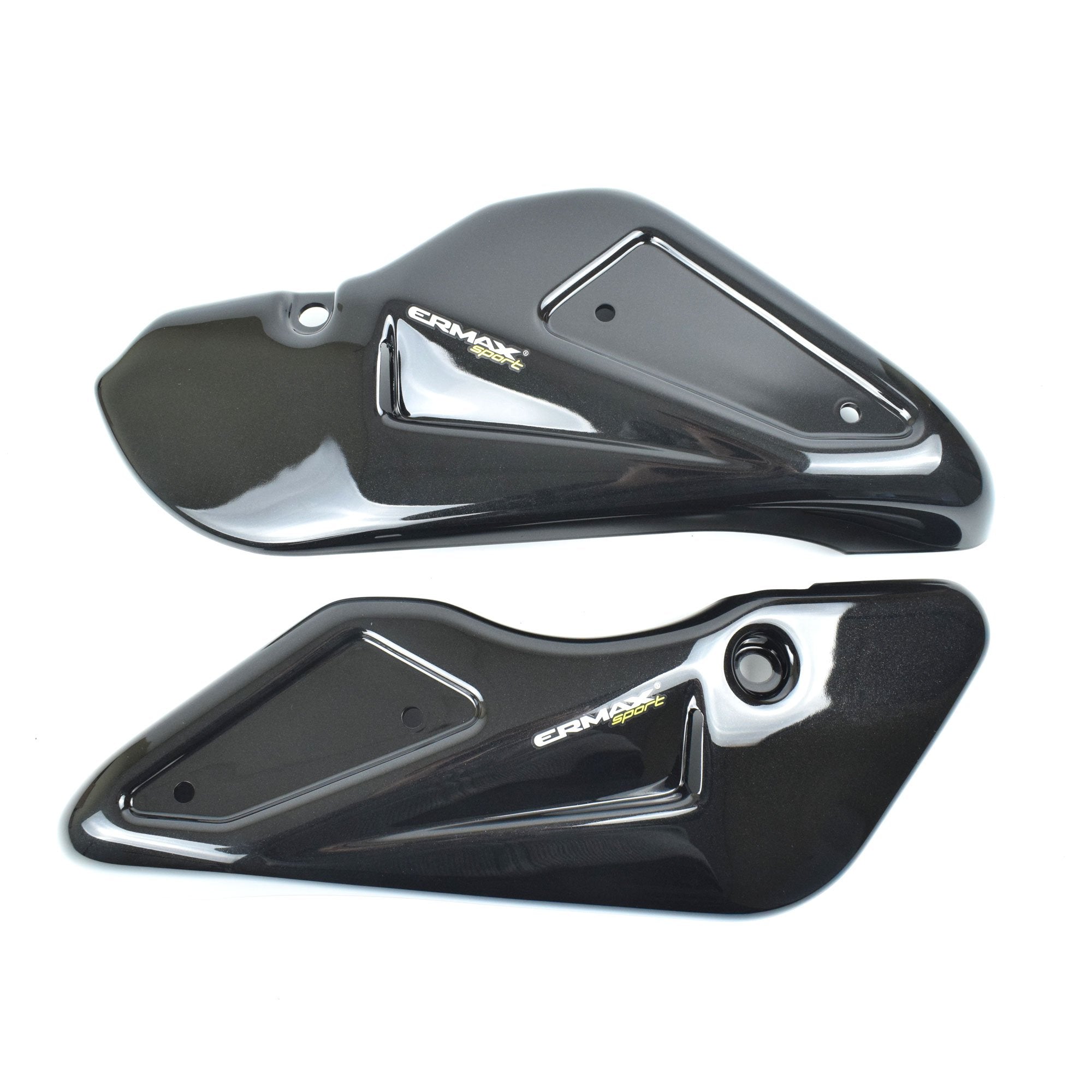 Ermax Belly Pan | Metallic Black (Spark Black) | Kawasaki Z 900 RS 2017>Current-E8903S68-65-Belly Pans-Pyramid Motorcycle Accessories