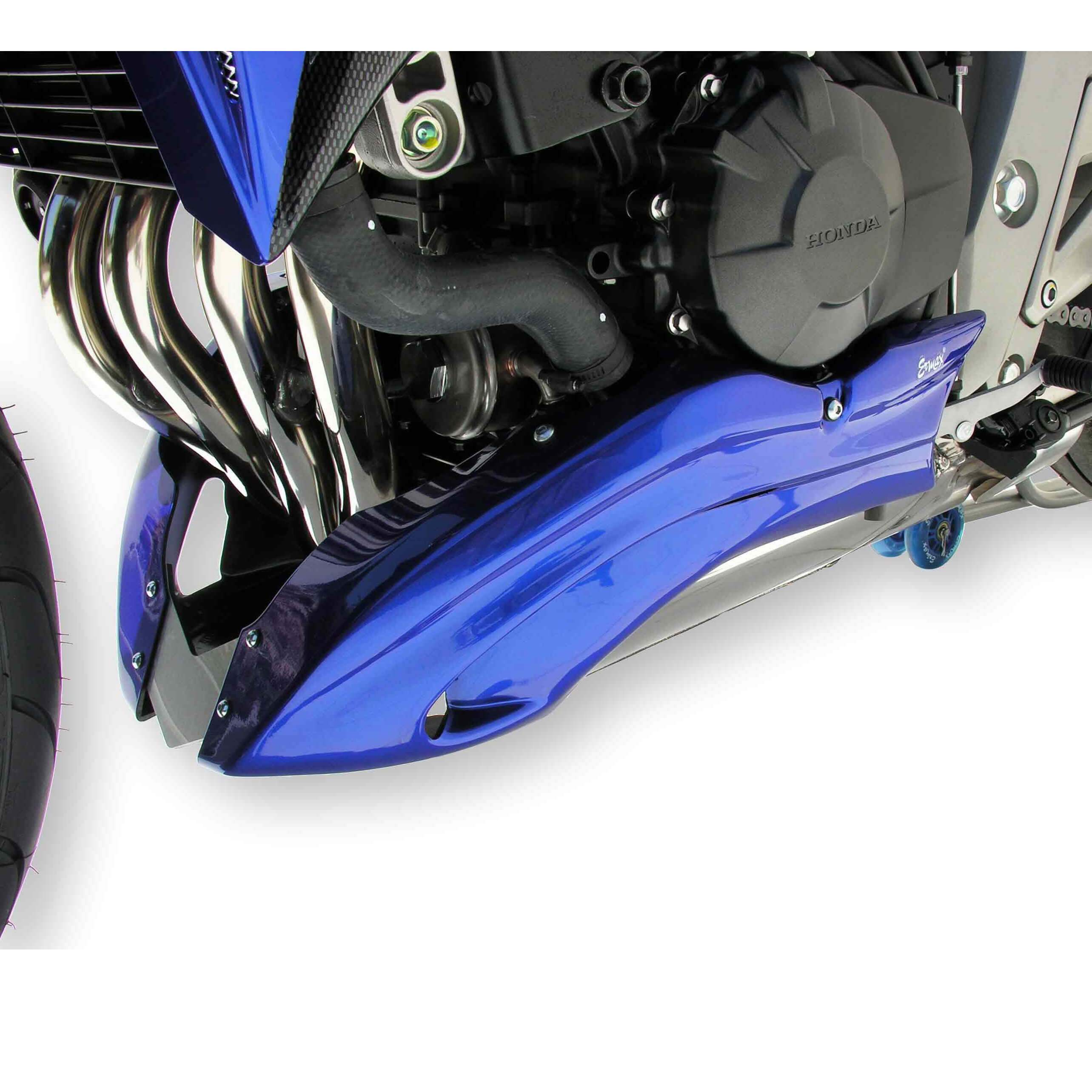 Ermax Belly Pan | Metallic Blue (Pearl Fiji Blue) | Honda CB 600 F Hornet 2008>2009-Belly Pans-Pyramid Motorcycle Accessories