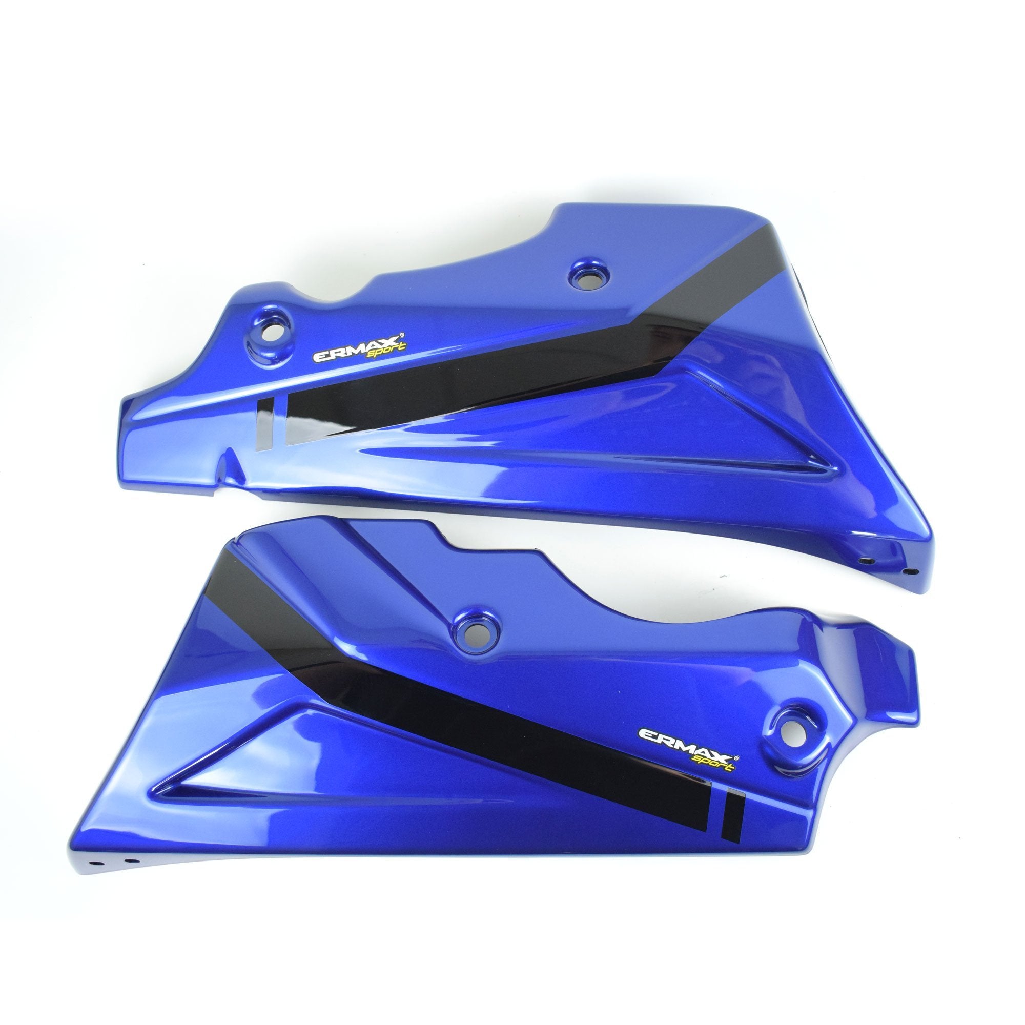 Ermax Belly Pan | Metallic Blue/Metallic Black (Yamaha Blue/Brilliant Black) | Yamaha MT-09 2017>2020-E8902Y22-BN-Belly Pans-Pyramid Motorcycle Accessories