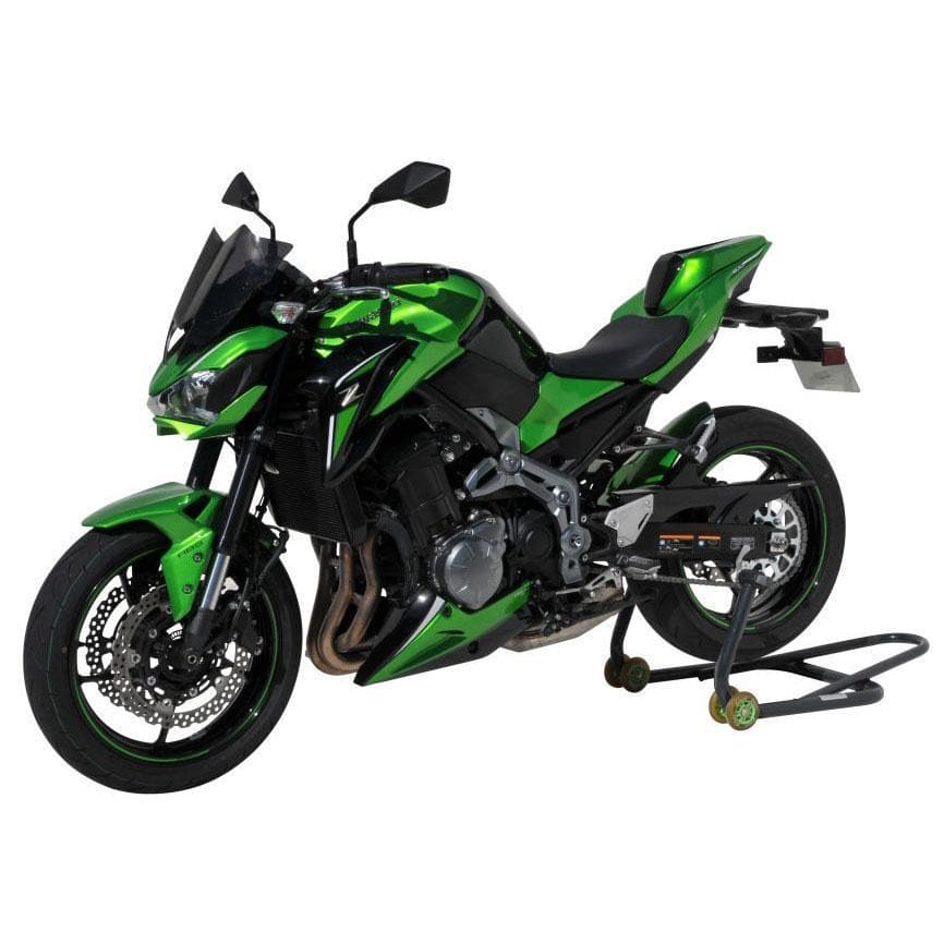 Ermax Belly Pan | Metallic Green/Metallic Black (Candy Lime Green/Spark Black) | Kawasaki Z 900 2017>2018-E8903096-10-Belly Pans-Pyramid Motorcycle Accessories