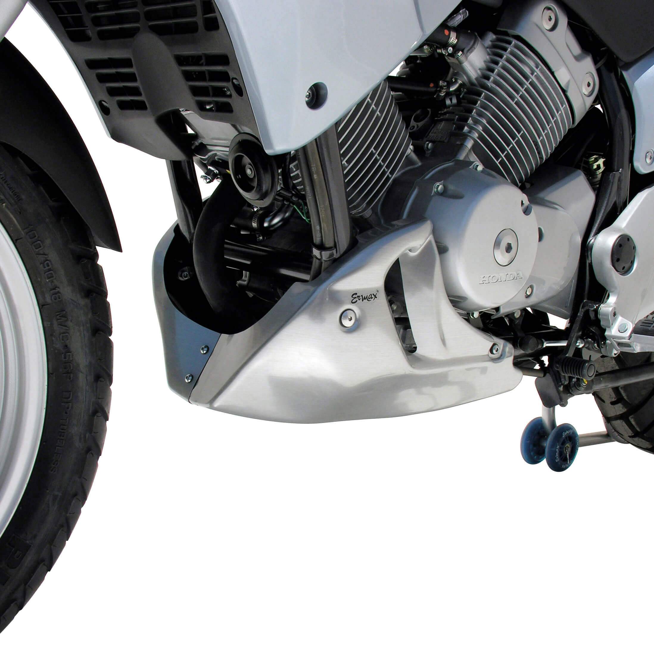 Ermax Belly Pan | Metallic Grey (Chevalier Metallic Silver) | Honda XL 125 V Varadero 2007>2008 -  Shop name
