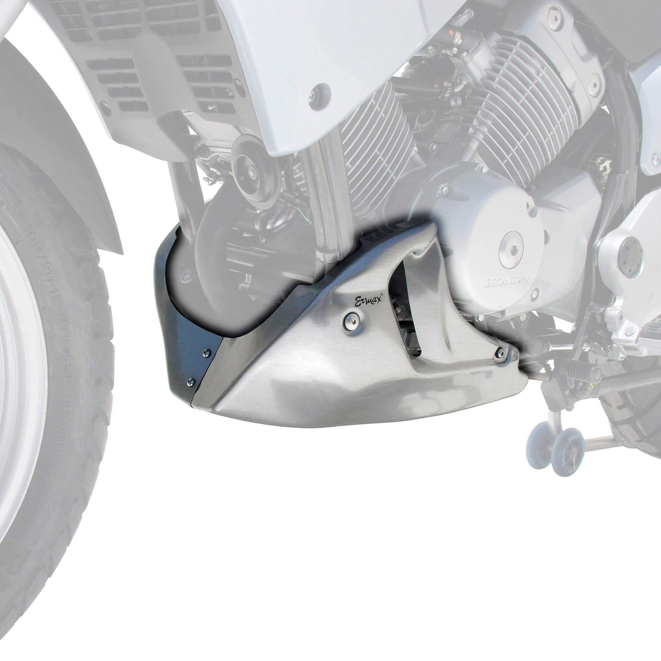 Ermax Belly Pan | Metallic Grey (Chevalier Metallic Silver) | Honda XL 125 V Varadero 2007>2008 -  Shop name