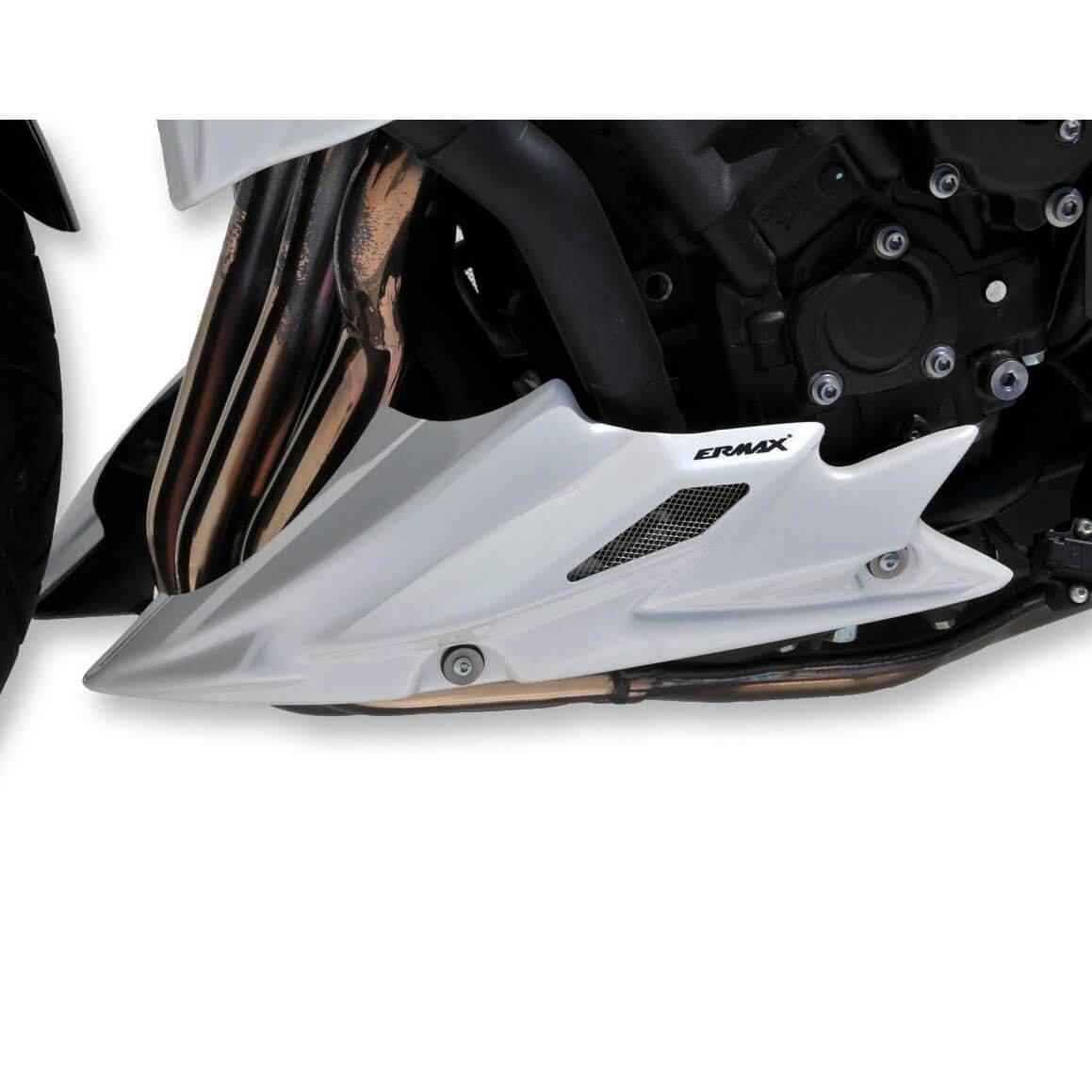 Ermax Belly Pan | Metallic White (Bluish White Cocktail) | Yamaha FZ8 2010>2014 -  Shop name