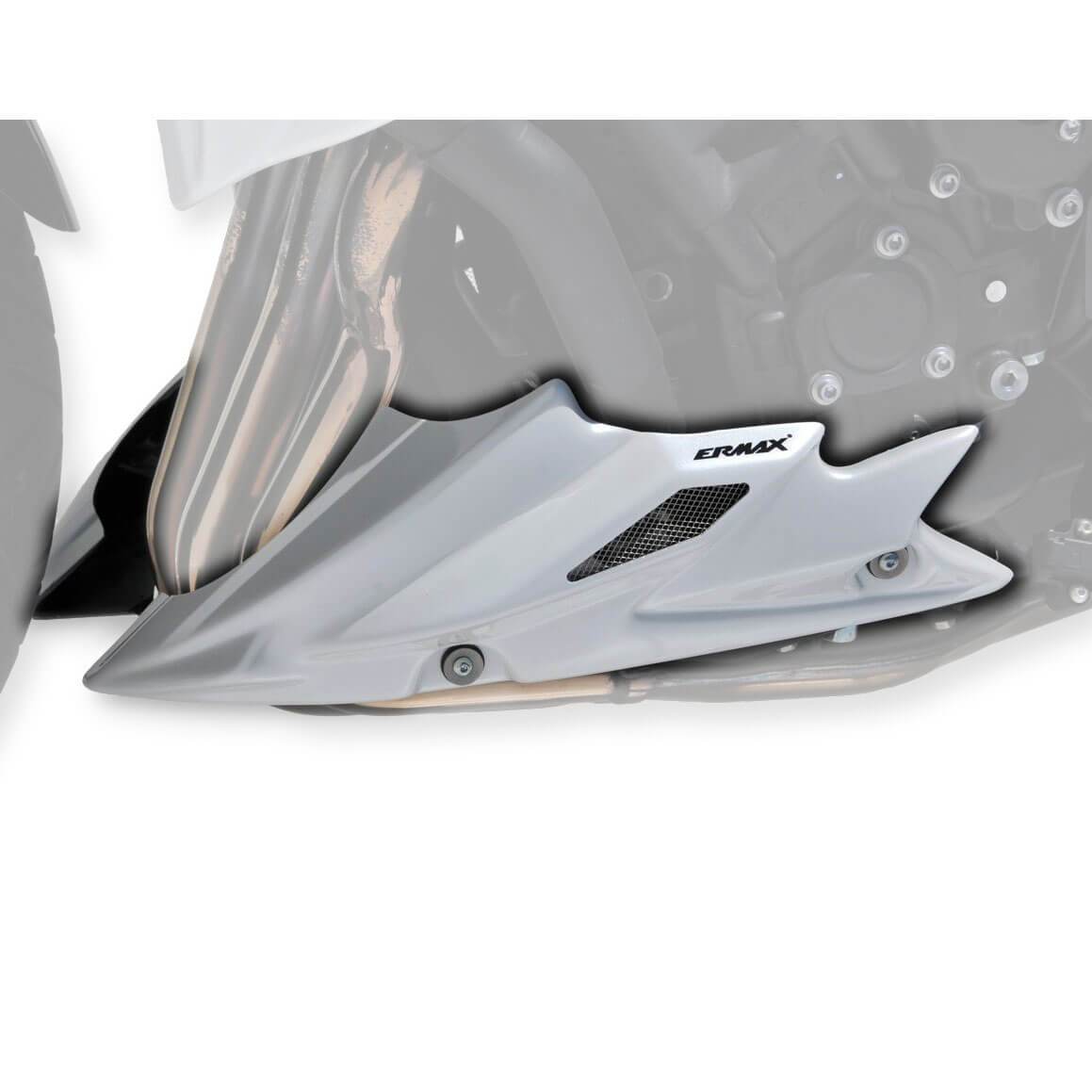 Ermax Belly Pan | Metallic White (Bluish White Cocktail) | Yamaha FZ8 2010>2014 -  Shop name