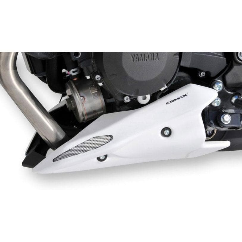Ermax Belly Pan | Metallic White (Bluish White Cocktail) | Yamaha XJ6 Diversion 2009>2012-E890212051-Belly Pans-Pyramid Motorcycle Accessories