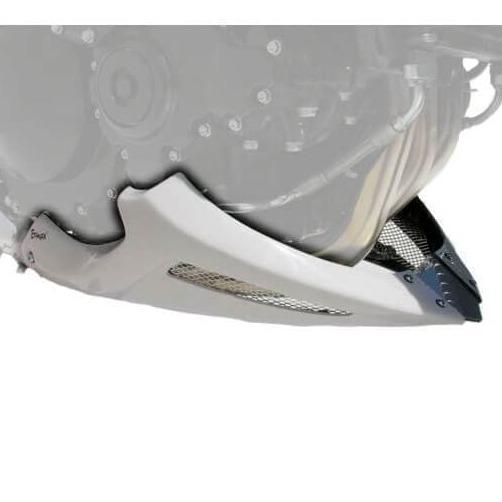 Ermax Belly Pan | Metallic White (Fusion White) | Triumph Speed Triple 1050 2005>2010-Belly Pans-Pyramid Motorcycle Accessories