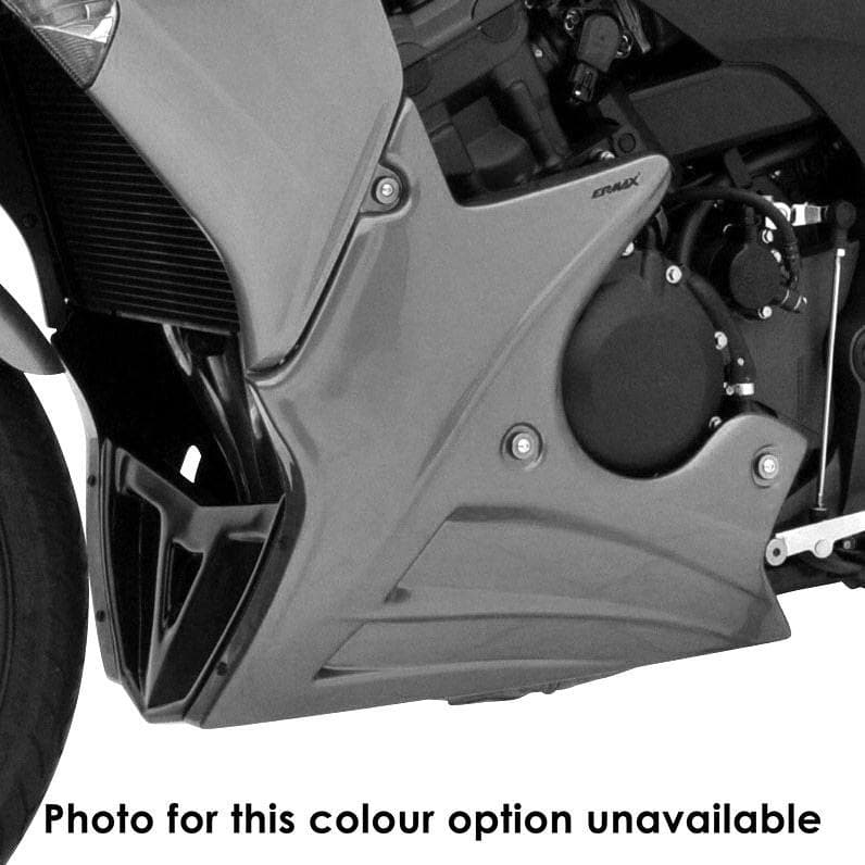 Ermax Belly Pan | Metallic White (Pearl Cool White) | Honda CBF 1000 FA 2010>2017-Belly Pans-Pyramid Motorcycle Accessories