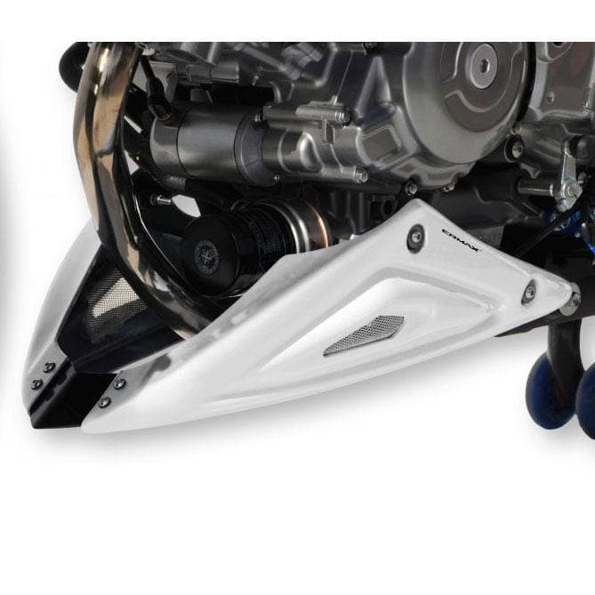 Ermax Belly Pan | Metallic White (Pearl Mirage White) | Suzuki SFV 650 Gladius 2009>2009-E890421094-Belly Pans-Pyramid Motorcycle Accessories