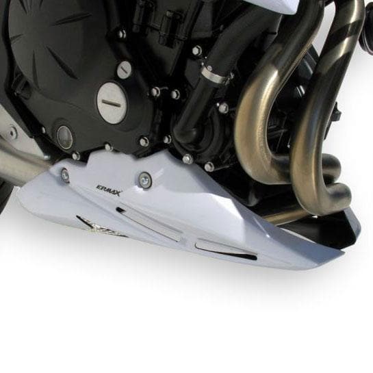 Ermax Belly Pan | Metallic White (Pearl Stardust White) | Kawasaki ER-6N 2009>2009-Belly Pans-Pyramid Motorcycle Accessories