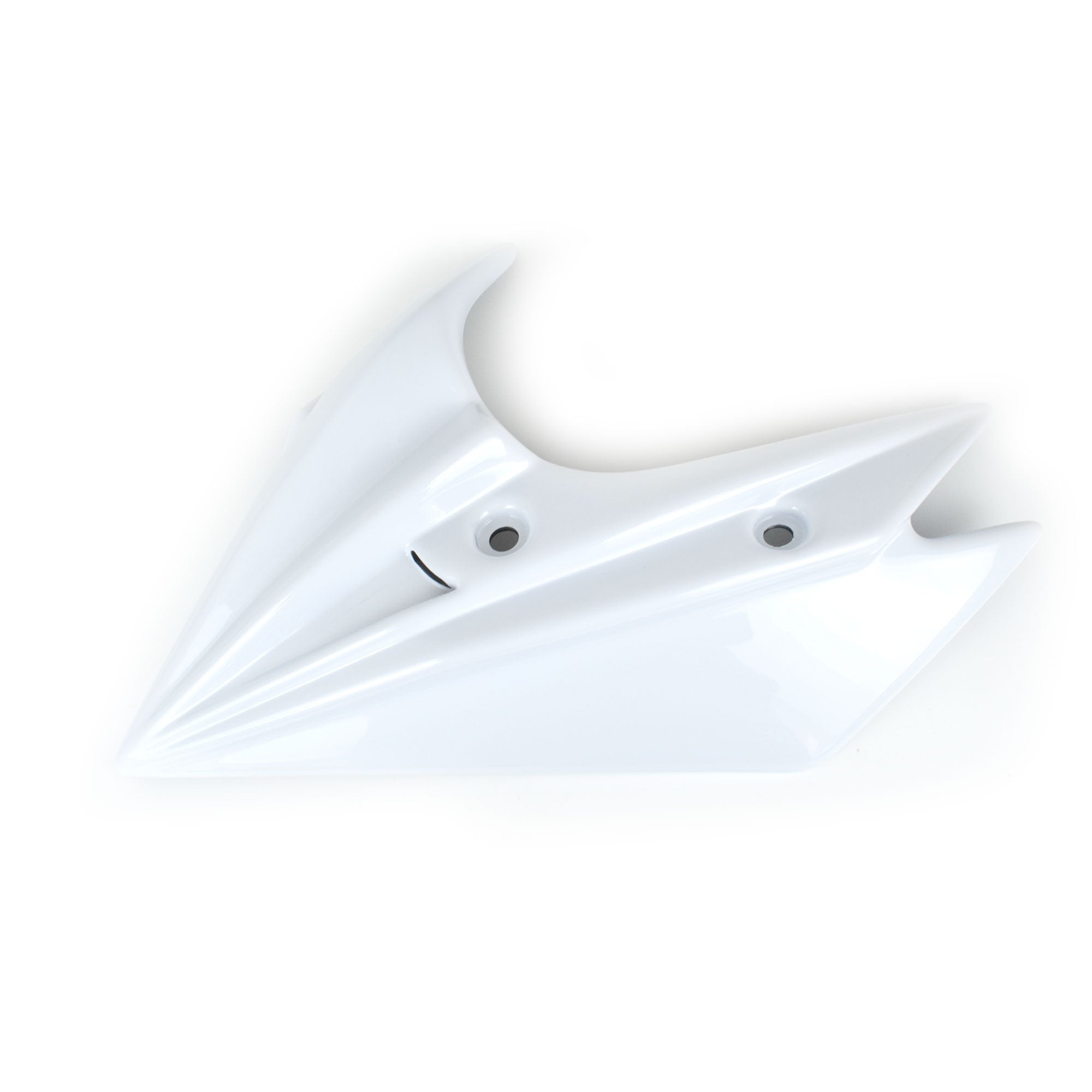Ermax Belly Pan | Metallic White (Pearl Stardust White) | Kawasaki Z 800 E 2013>2016-Belly Pans-Pyramid Motorcycle Accessories
