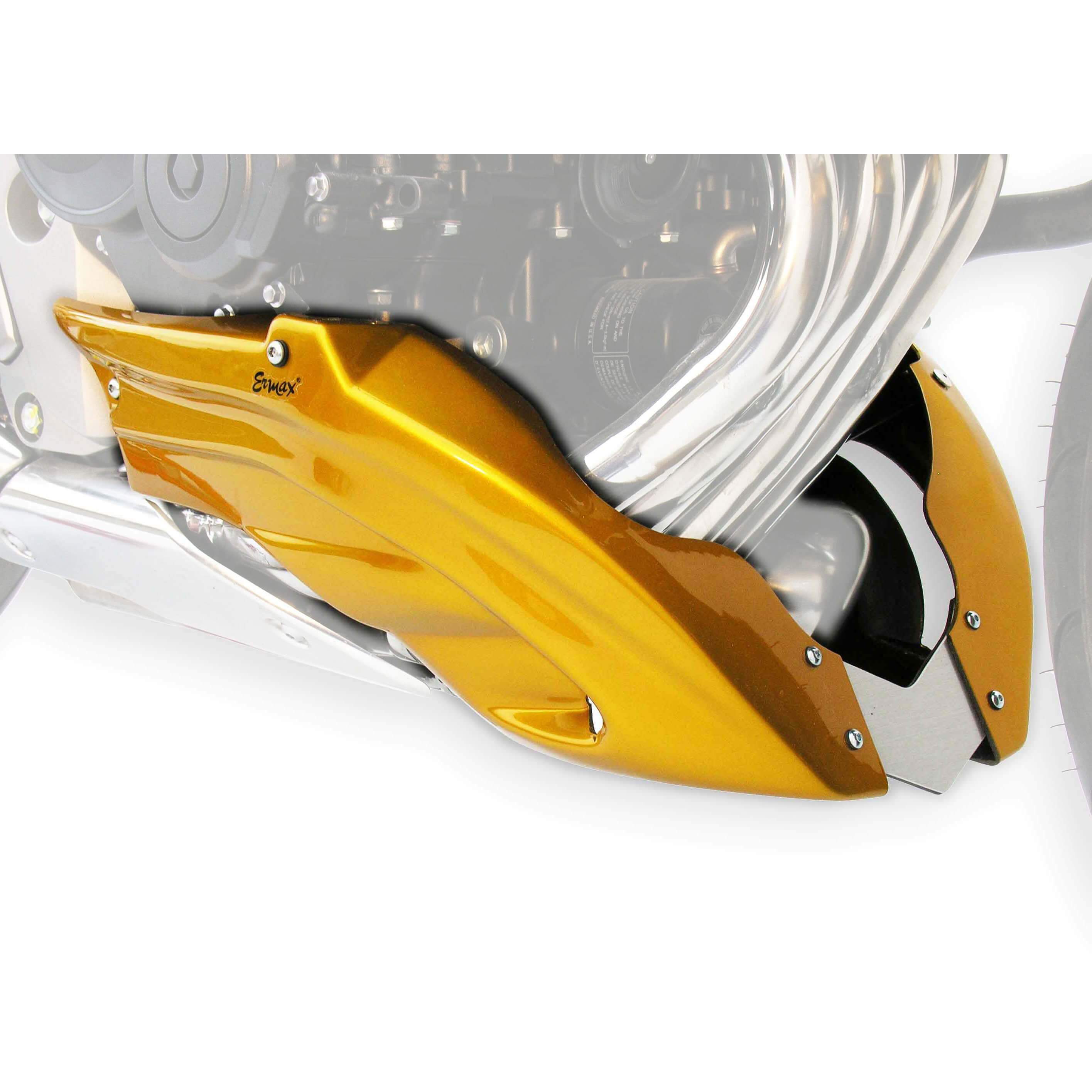 Ermax Belly Pan | Metallic Yellow (Pearl Amber Yellow) | Honda CB 600 F Hornet 2007>2008 -  Shop name