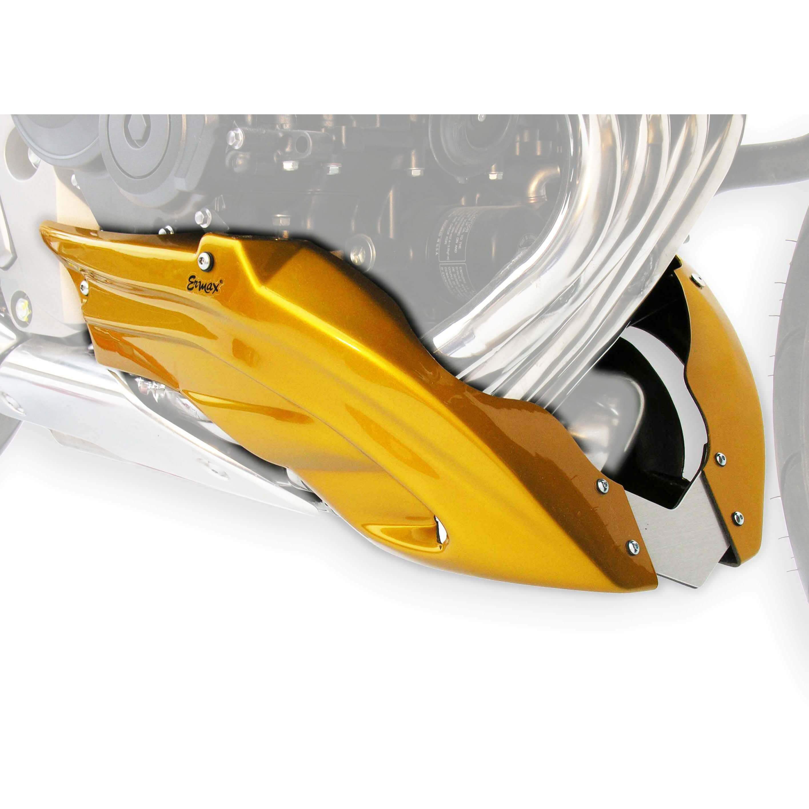 Ermax Belly Pan | Metallic Yellow (Pearl Amber Yellow) | Honda CB 600 F Hornet 2007>2008-E890171096-Belly Pans-Pyramid Motorcycle Accessories