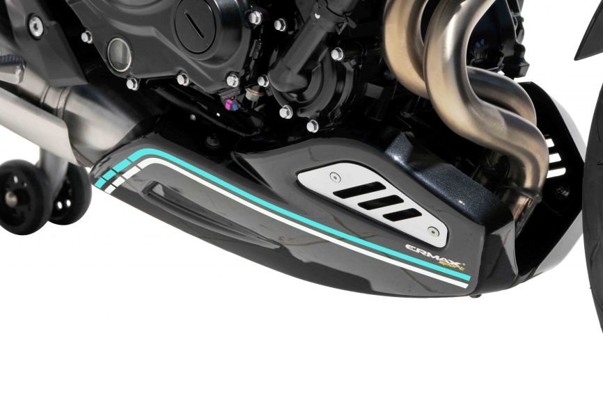 Ermax Belly Pan | Spark Black [660/15z ]/Candy Emerald Green [GN1]/Moondust Grey [25x] | Kawasaki Z 650 RS 2021>Current -  Shop name