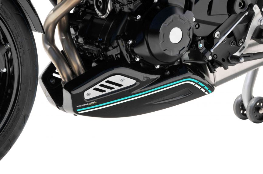 Ermax Belly Pan | Spark Black [660/15z ]/Candy Emerald Green [GN1]/Moondust Grey [25x] | Kawasaki Z 650 RS 2021>Current -  Shop name