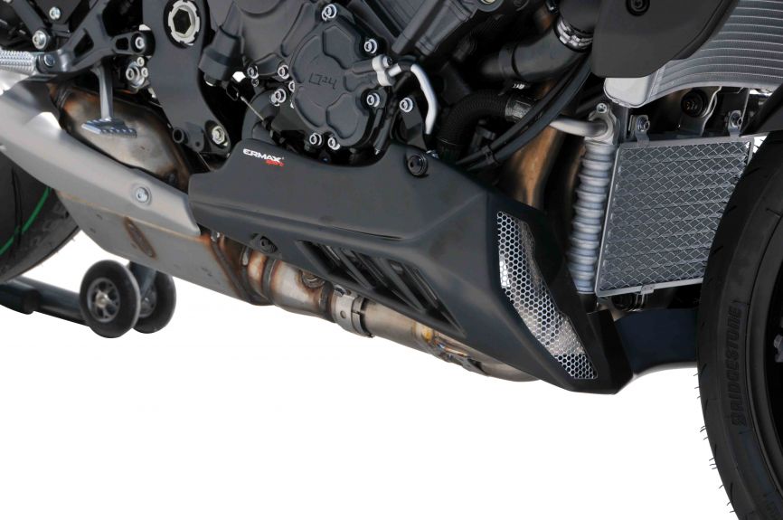 Ermax Belly Pan | Tech Black [mdnm6] | Yamaha MT-10 2022>Current -   Pyramid Motorcycle Accessories