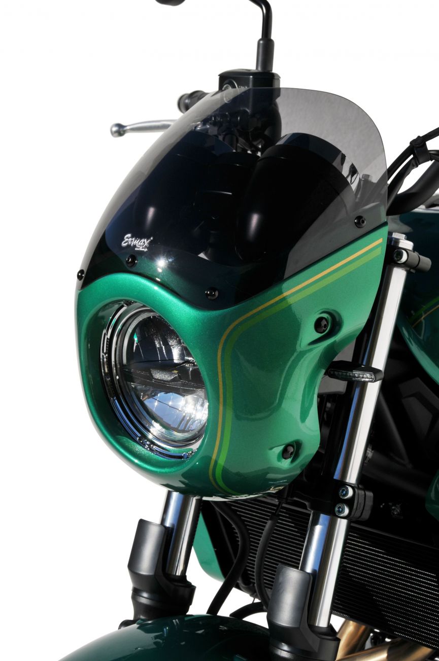 Ermax Cafe Racer Screen | Candy Emerald Green [gn1] | Kawasaki Z 650 RS 2021>Current -  Shop name