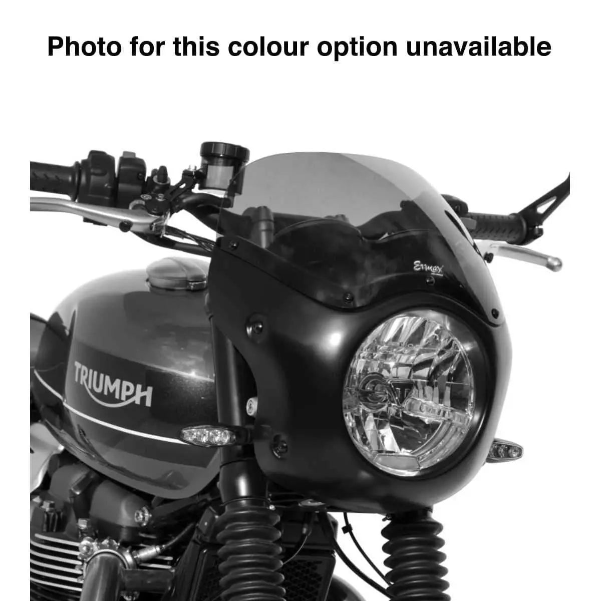 Ermax Cafe Racer Screen | Gloss Black (Jet Black) | Triumph Speed Twin 1200 2019>2024 -  Shop name