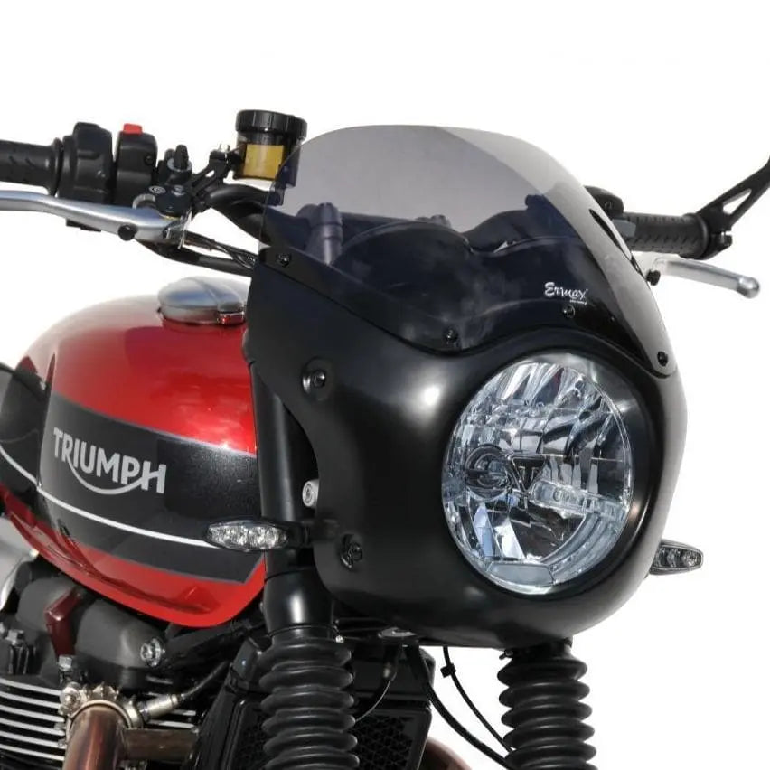 Ermax Cafe Racer Screen | Satin Black | Triumph Speed Twin 1200 2019>2024 -  Shop name