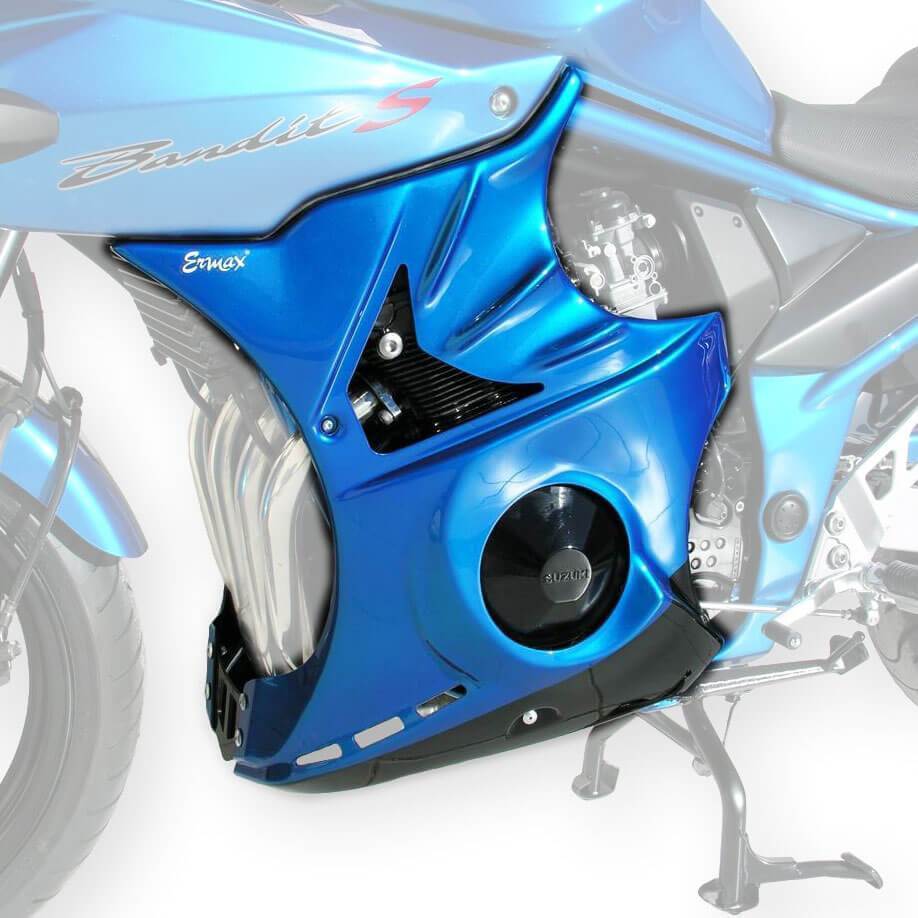 Ermax Fairing Lowers | Metallic Blue (Candy Napoleon Blue) | Suzuki GSF 650 Bandit 2005>2006 -  Shop name