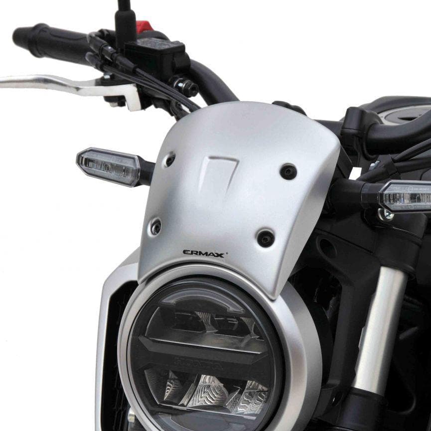 Ermax Fly Screen | Brushed Aluminium | Honda CB 300 R 2018>Current -  Shop name