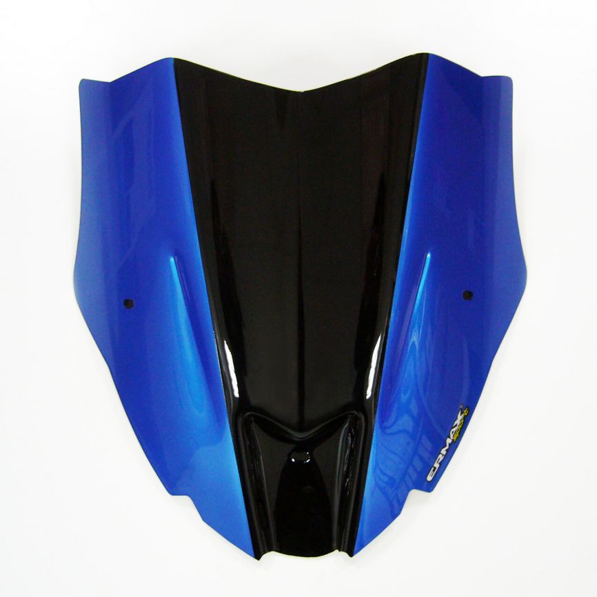 Ermax Fly Screen | Metallic Triton Blue [ysf]/Glass Sparkle Black [yvb] | Suzuki GSX-S 1000 2015>2021-E1504108-KE-Screens-Pyramid Motorcycle Accessories