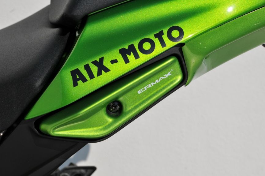 Ermax Grab Rail Cover Kit | Candy Lime Green 3 [51p] | Kawasaki Z 1000 SX 2011>2016 -  Shop name