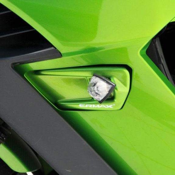 Ermax Grab Rail Cover Kit | Metallic Green (Candy Lime Green) | Kawasaki Z 1000 SX 2011>2016-E750324079-Grab Rail Covers-Pyramid Motorcycle Accessories