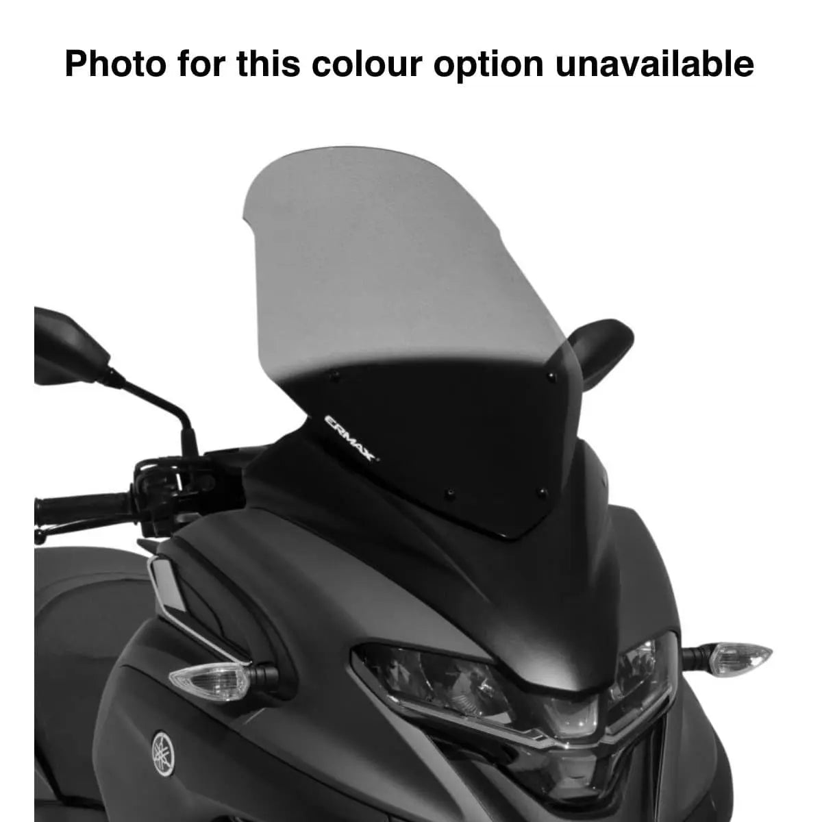 Ermax High Protection Screen | Dark Smoke | Yamaha Tricity 300 2020>Current -  Shop name