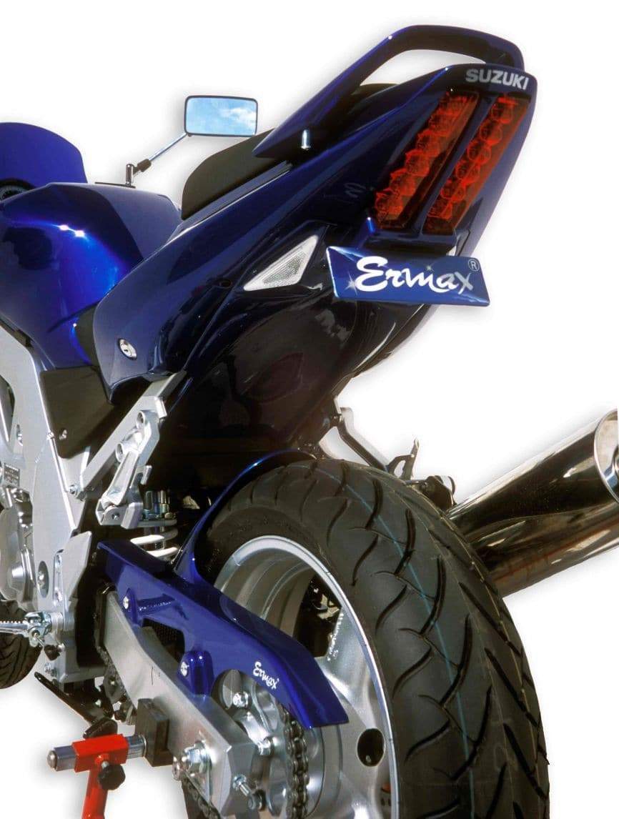 Ermax Hugger | Blue (Metallic Navy Blue) | Suzuki SV 1000 S 2003>2007-E730414069-Huggers-Pyramid Plastics