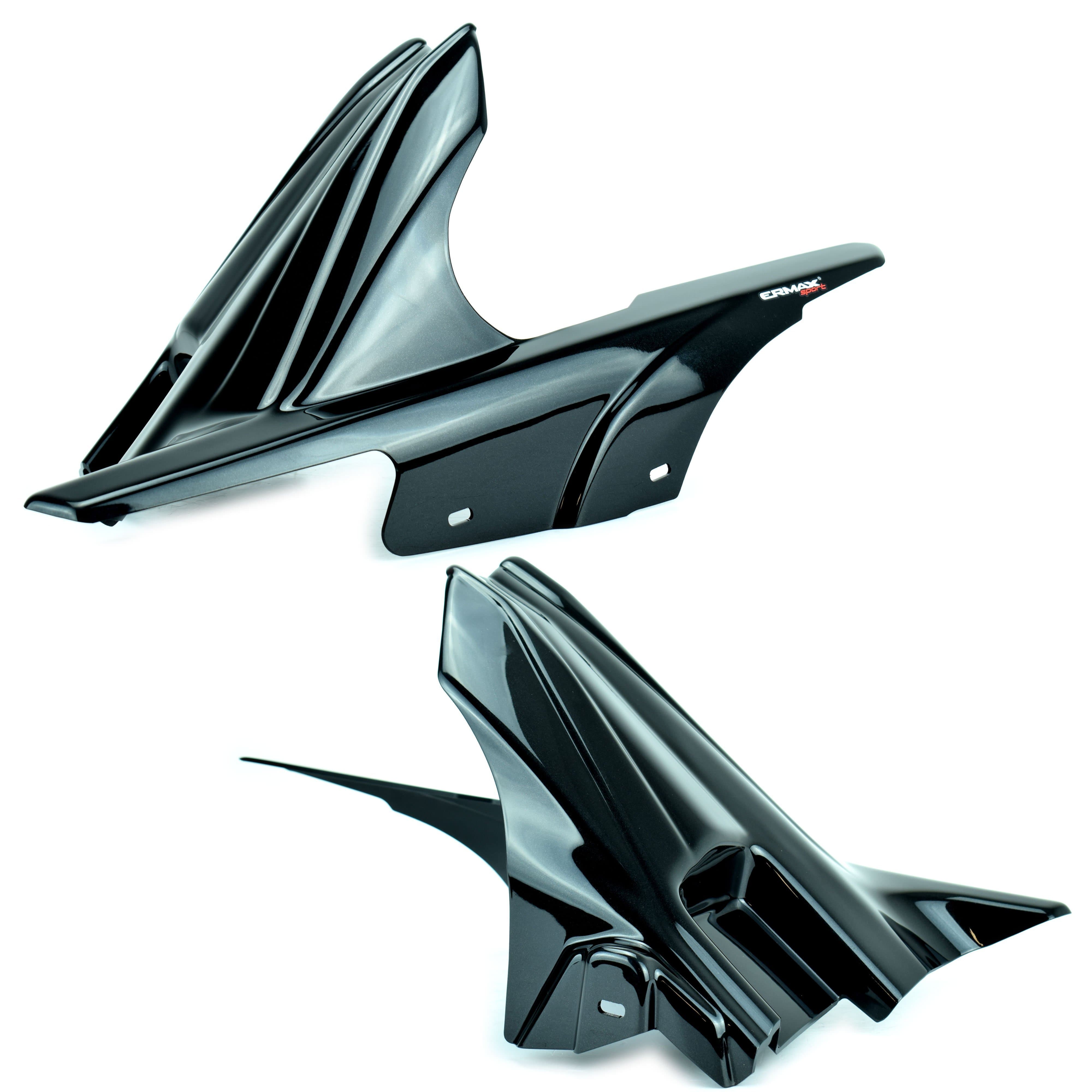 Ermax Hugger | Gloss Black (Ebony Black) | Kawasaki Z 1000 SX 2011>2016-Huggers-Pyramid Motorcycle Accessories