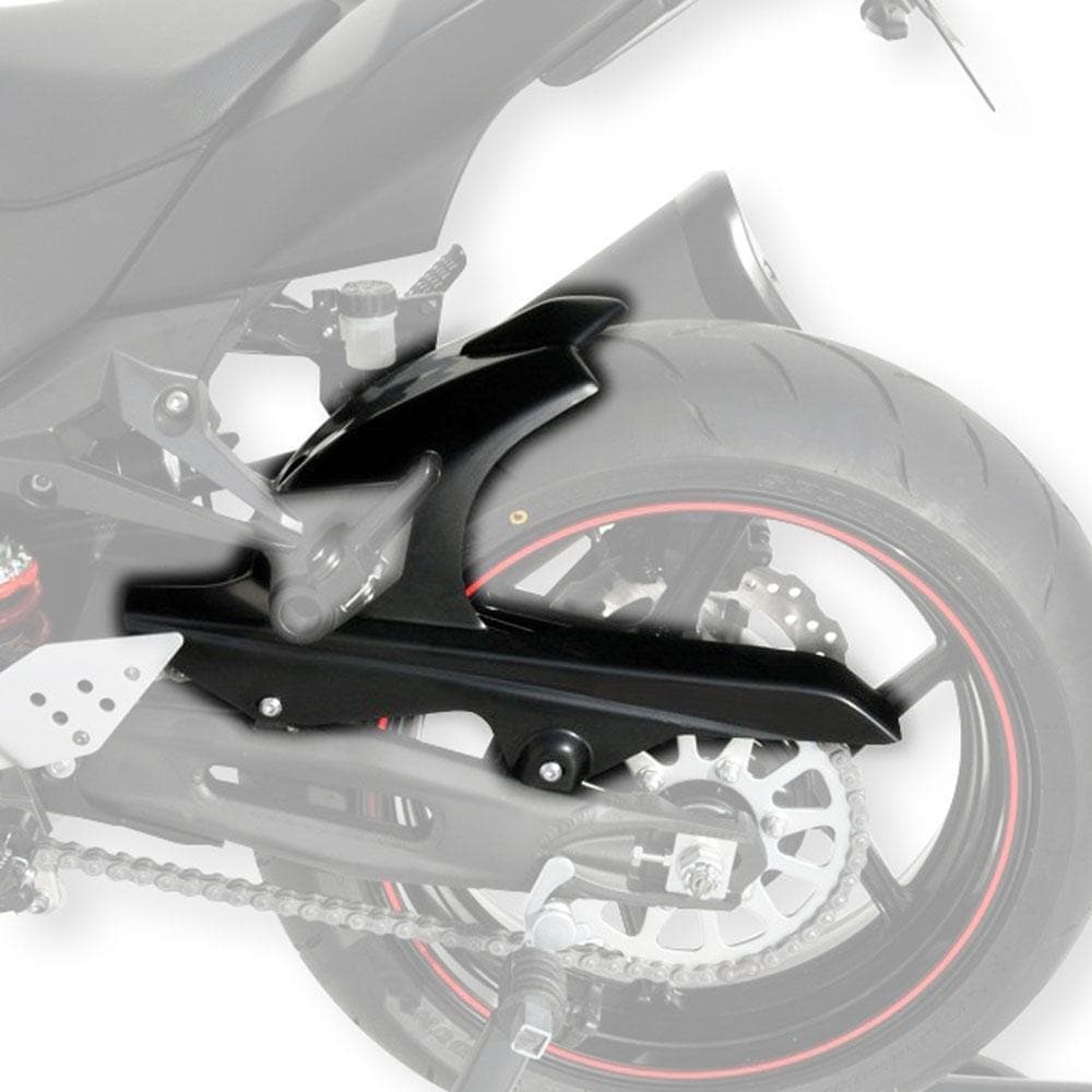 Ermax Hugger | Gloss Black (Ebony Black) | Kawasaki Z 750 R 2011>2012-Huggers-Pyramid Motorcycle Accessories