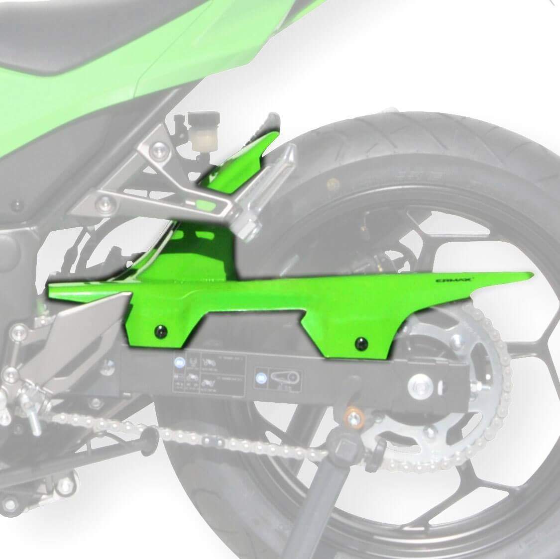 Ermax Hugger | Gloss Green (Lime Green) | Kawasaki Ninja 300 2013>2017 -  Shop name