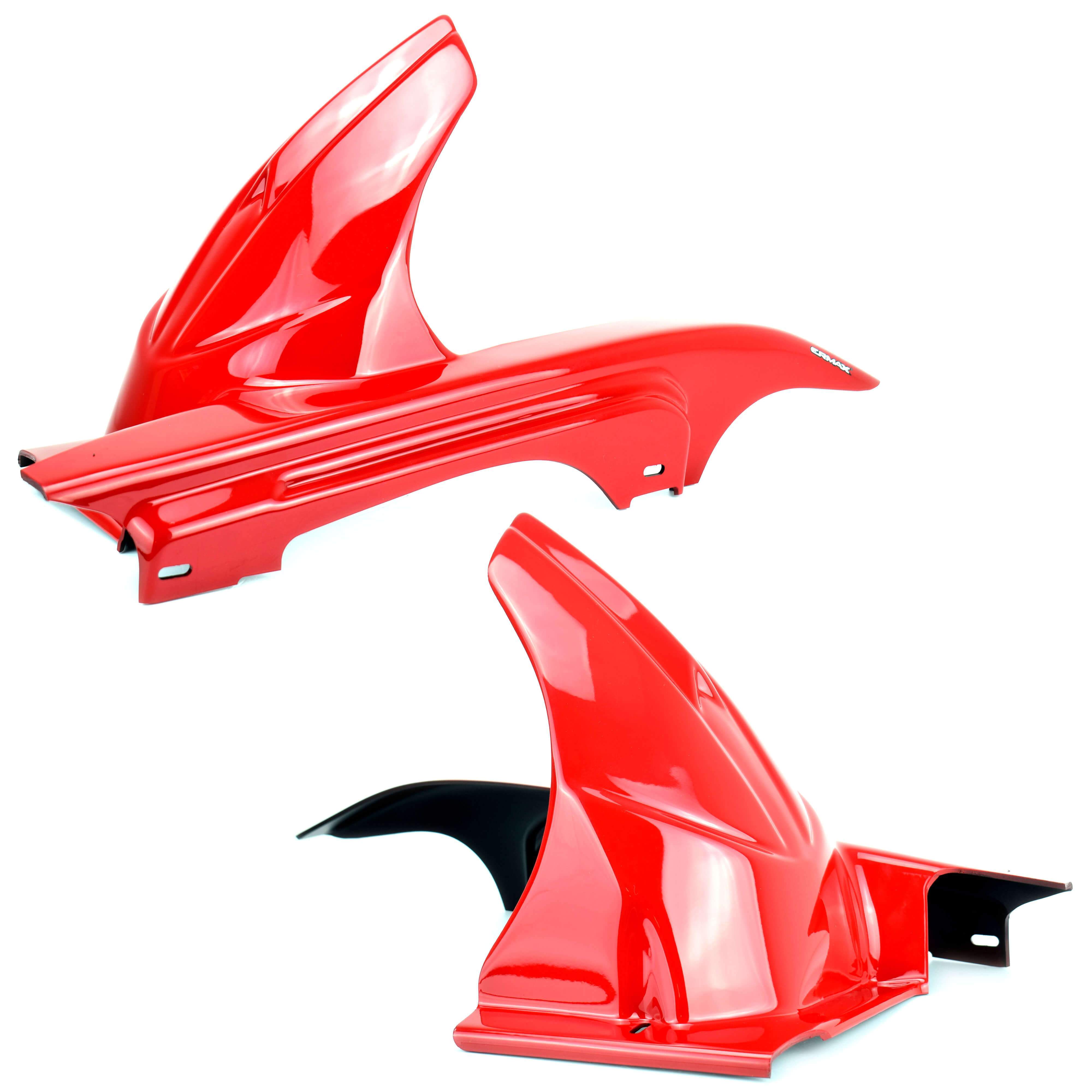 Ermax Hugger | Gloss Red (Magna Red) | Honda NC 700 X 2012>2013-E730119127-Huggers-Pyramid Plastics