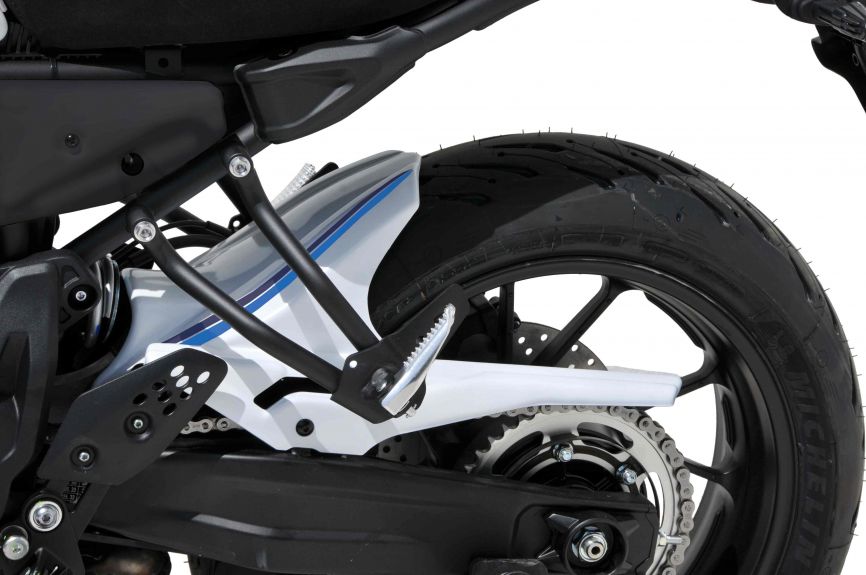 Ermax Hugger | Historic White [RW]/Blue Turquoise/Blue | Yamaha XSR 700 2022>Current -  Shop name