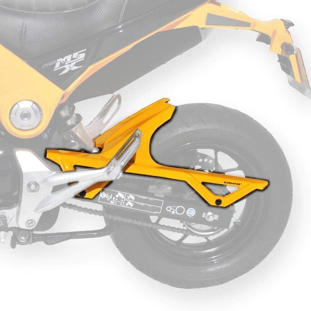 Ermax Hugger | Light Metallic Yellow (Pearl Queen Bee Yellow) | Honda MSX 125 2013>2014-Huggers-Pyramid Motorcycle Accessories