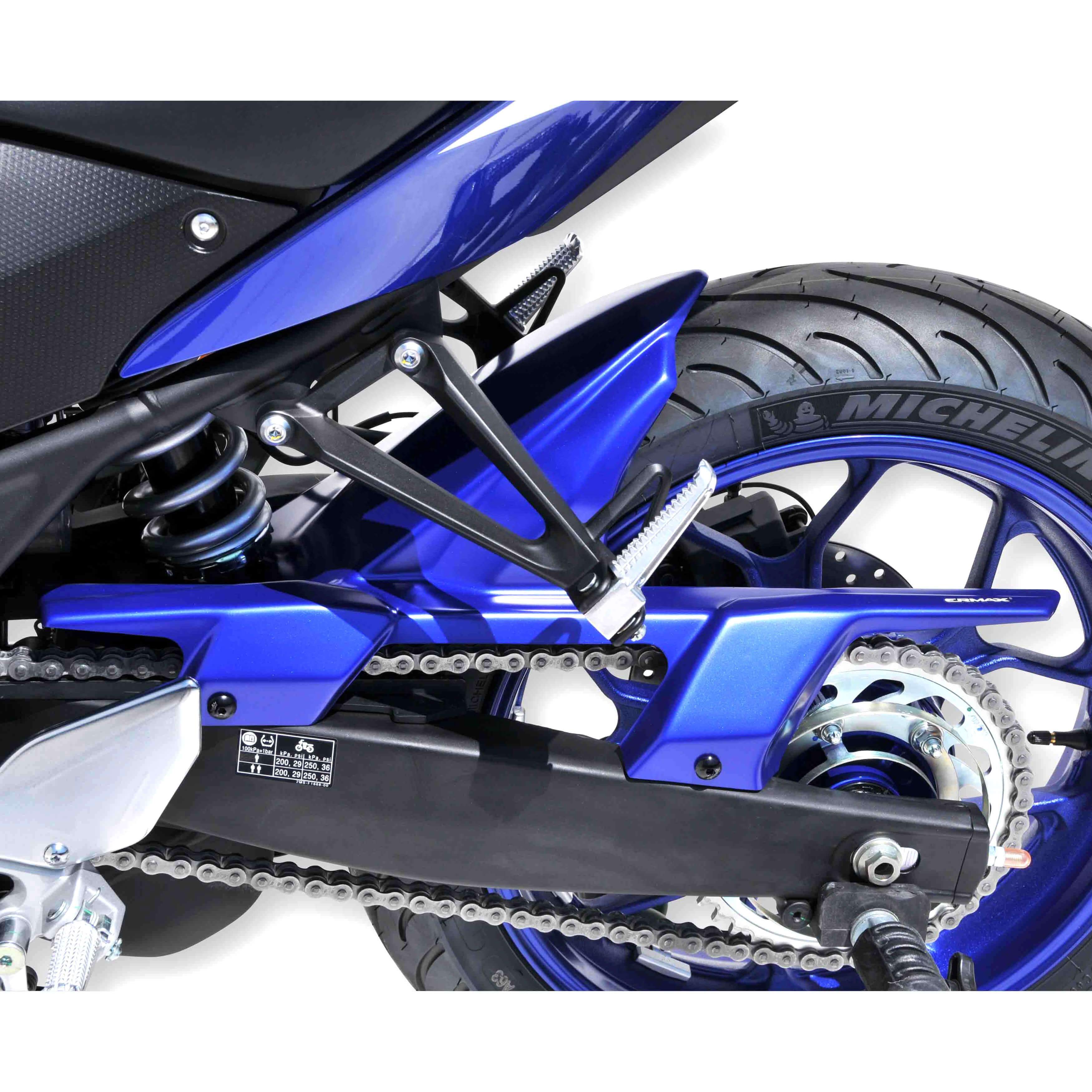 Ermax Hugger | Matte Blue (Race Blu) | Yamaha YZF-R3 2015>2018-E730253127-Huggers-Pyramid Motorcycle Accessories