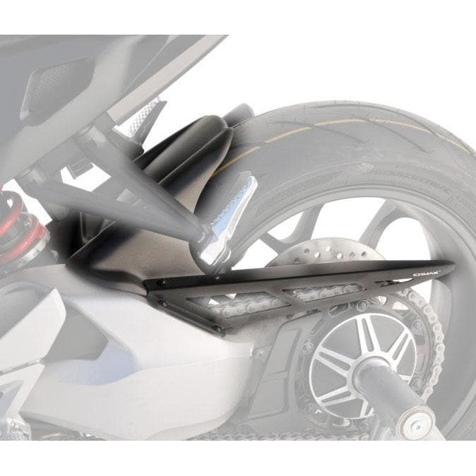 Ermax Hugger | Matte Metallic Black (Matte Gunpowder Black) | Honda CB 1000 R 2018>Current-E7301S93-65-Huggers-Pyramid Plastics