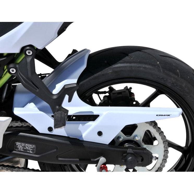 Ermax Hugger | Matte White (Flat White) | Kawasaki Z 650 2017>2017-E7303095-55-Huggers-Pyramid Motorcycle Accessories