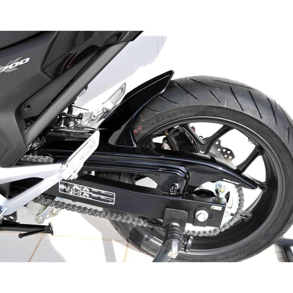 Ermax Hugger | Metallic Black (Darkness Black Metallic) | Honda NC 700 X 2012>2012-Huggers-Pyramid Motorcycle Accessories