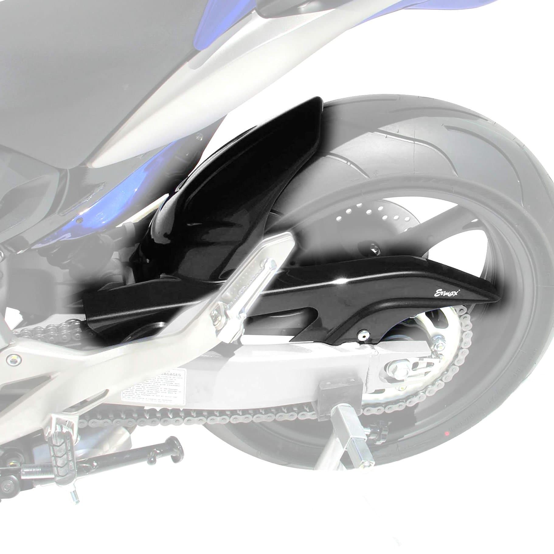 Ermax Hugger | Metallic Black (Diablo Black) | Honda CB 600 F Hornet 2011>2011-E730168098-Huggers-Pyramid Motorcycle Accessories
