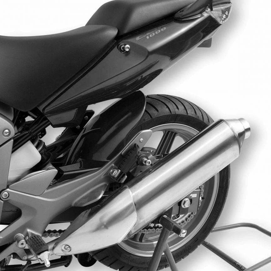 Ermax Hugger | Metallic Black (Diablo Black) | Honda CBR 1000 RR 2008>2009-E730168093-Huggers-Pyramid Motorcycle Accessories