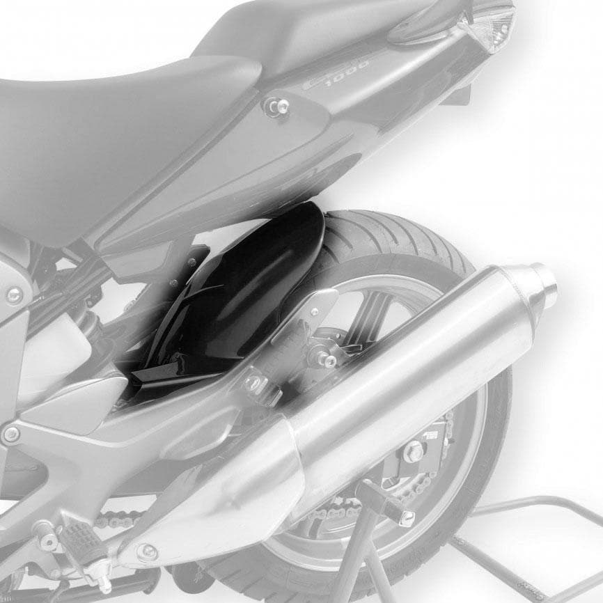 Ermax Hugger | Metallic Black (Diablo Black) | Honda CBR 1000 RR 2008>2009-E730168093-Huggers-Pyramid Motorcycle Accessories