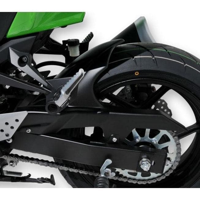 Ermax Hugger | Metallic Black (Diablo Black) | Kawasaki Z 750 2009>2009-E730365060-Huggers-Pyramid Motorcycle Accessories